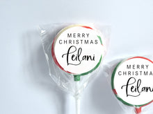 Load image into Gallery viewer, Merry Christmas Simple | Personalised Lollipop