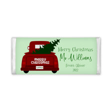 Load image into Gallery viewer, Christmas Truck | Personalised Chocolate Bars