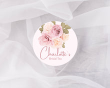 Load image into Gallery viewer, Pink &amp; White Roses | Personalised Stickers