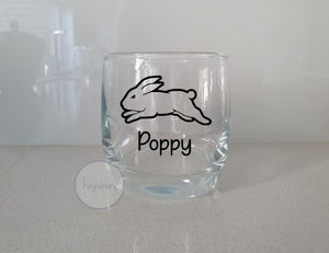 Rabbitohs Inspired Glassware