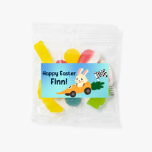 Load image into Gallery viewer, Bunny Racers | Personalised Easter Lolly Bag