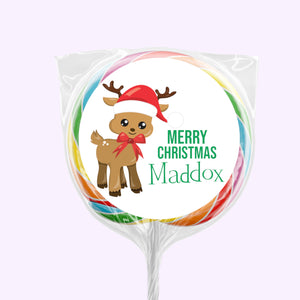 Reindeer | Personalised Lollipop