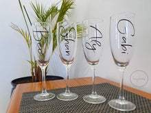 Load image into Gallery viewer, Champagne Glasses - Personalised - Kaysbees